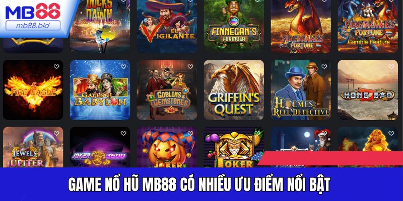 Game Nổ hũ MB88 nhiều ưu điểm, thu hút đông người chơi
